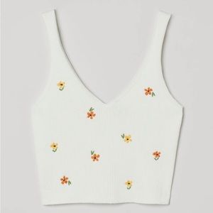 H&M Women’s Crop Top Tank Size XS